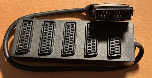 Scart fach verteiler - 5-fach,