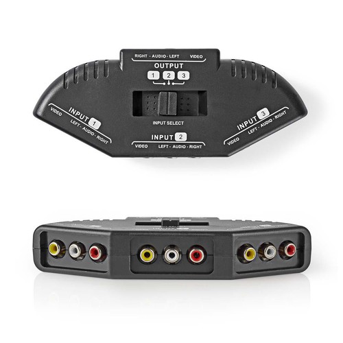 Fach audio video - 3-fach, av