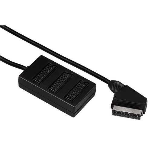 Hama scart verteiler fach - hama, 3-fach