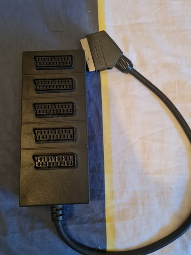 Scart fach verteiler - 5-fach-verteiler,, voll