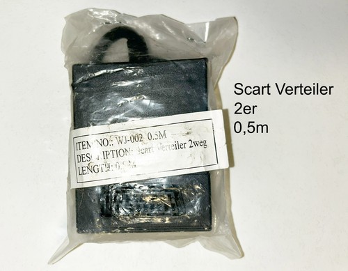 Scart verteiler 2fach - scart, verteiler,