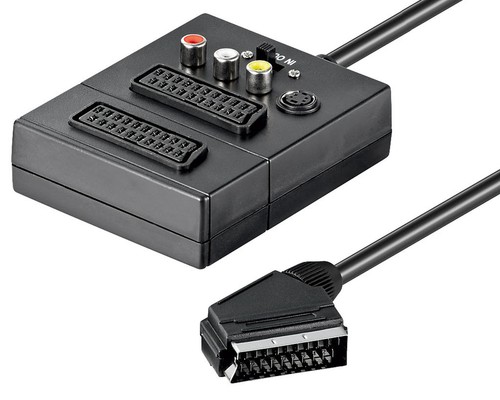 Scart verteiler fach - scart-verteiler, 2-fach